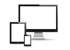 tablet, screen, monitor