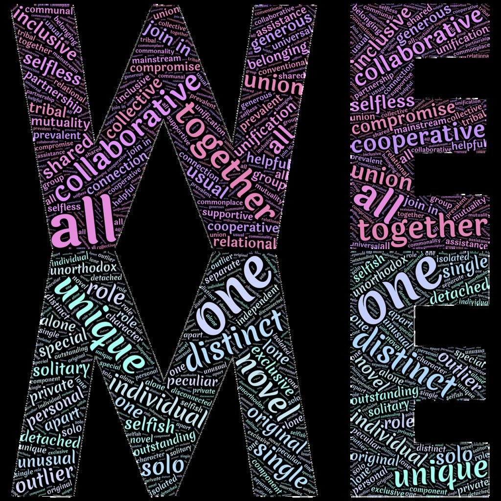 we, me, us